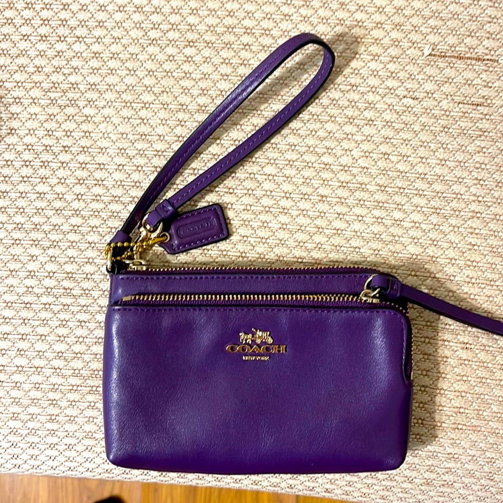 Coach wristlet